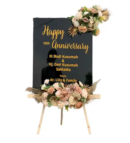 Papan Bunga Akrilik Wirowongso